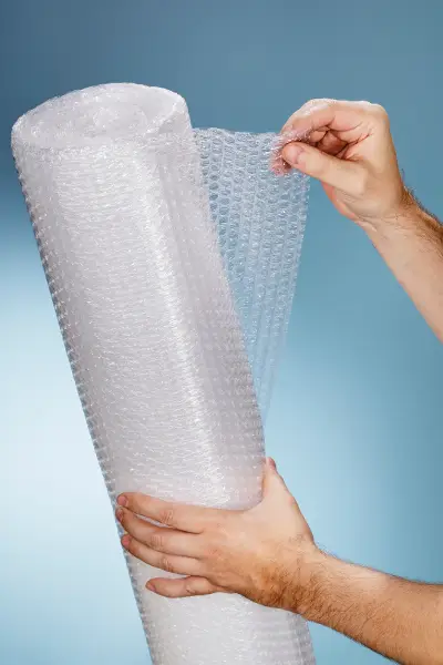 Plástico de burbujas para embalaje